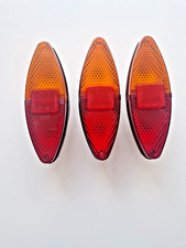 LOTTO 3 FANALI POSTERIORE FIAT 850 900 T PULMINO FAMILIARE ORIGINALI