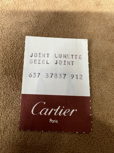 Cartier joint lunette - , bezel