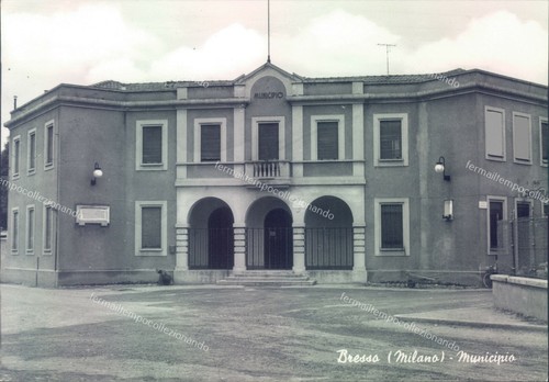 N36 cartolina bresso municipio - n36,
