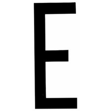 Lettera adesiva per targa - lettera,