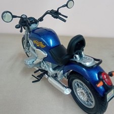 Moto Giocattolo Custom Blu