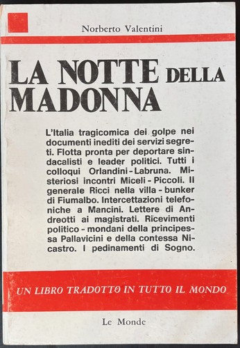 Notte della madonna - notte,