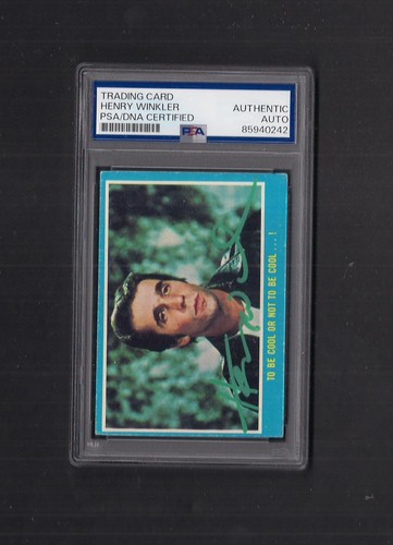 Henry winkler autografo 1976 - winkler,