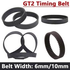 Cinghia Distribuzione GT2 Cinghie Gomma Chiuse Larghezza 6mm 10mm Cinghia Trasmissione Potenza 98mm-1524mm