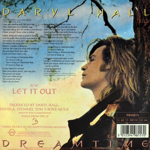Daryl hall dreamtime three - 7", (three