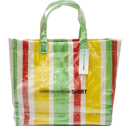 Camicia cdg pvc tote borsa - tote, a