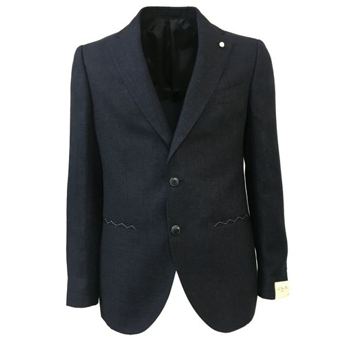 Giacca uomo blu luigi bianchi - giacca,