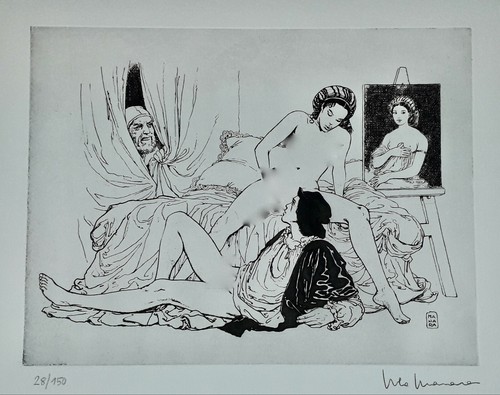 Milo manara picasso - milo, raffaello
