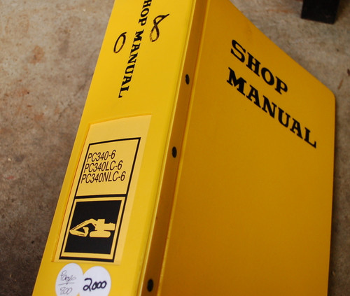 Komatsu pc340 crawler - pc340-6k,