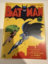 Copertina facsimile BATMAN #1