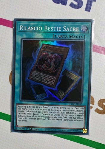 Rilascio bestie sacre - rilascio,