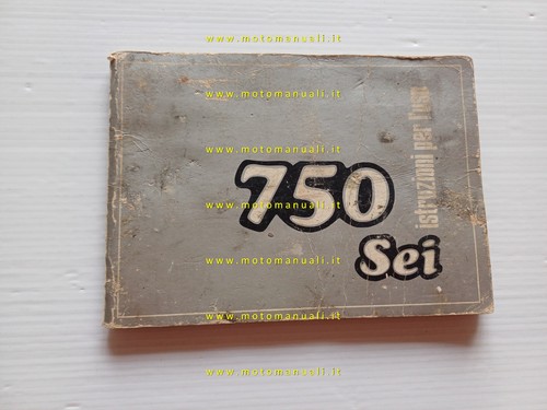 Benelli 750 sei 1975 - 1975, manuale