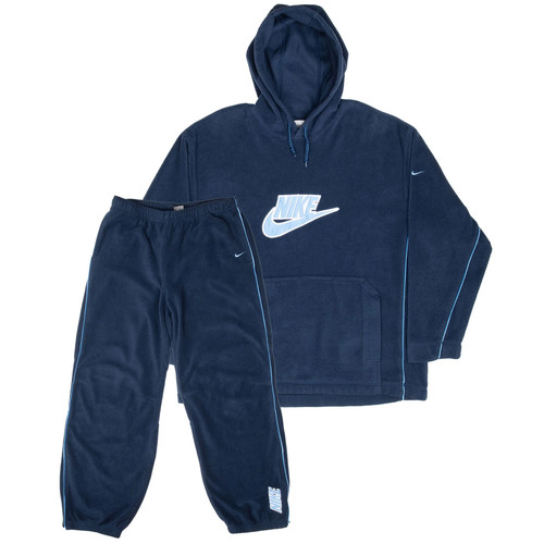 Vintage nike big swoosh blu - nike,