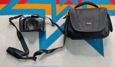 Pacchetto Canon PowerShot SX10 IS 10,0 megapixel fotocamera digitale zoom 20x + borsa made in Japan