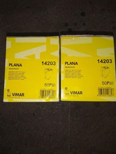Vimar 14203 plana presa sicury - vimar,