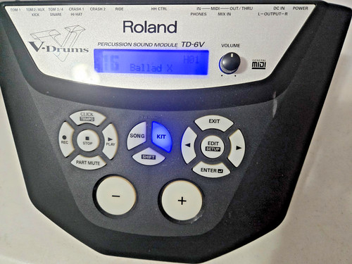 Roland drum module with - roland,