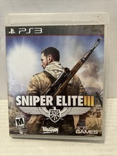 Sony PlayStation 3 PS3 Sniper Elite III gioco sparatutto 2014 completo - etichetta macchia