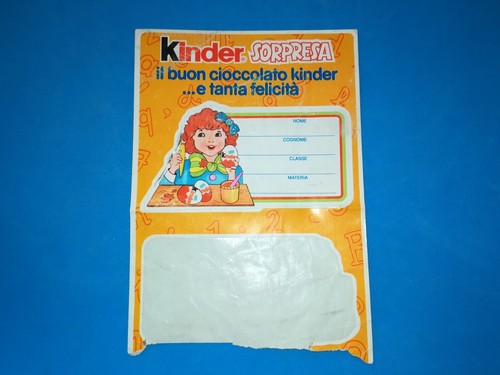 Volantino kinder anni - 90, da