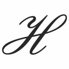adesivo PRESPAZIATO LETTERA  H