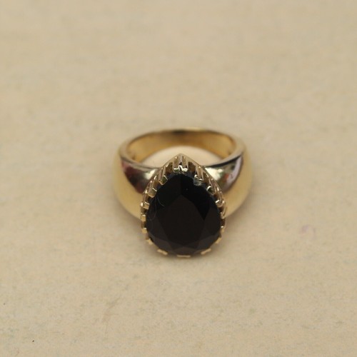 Anello onice nero - , argento