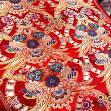 Fake Silk Fabric Satin Chinese