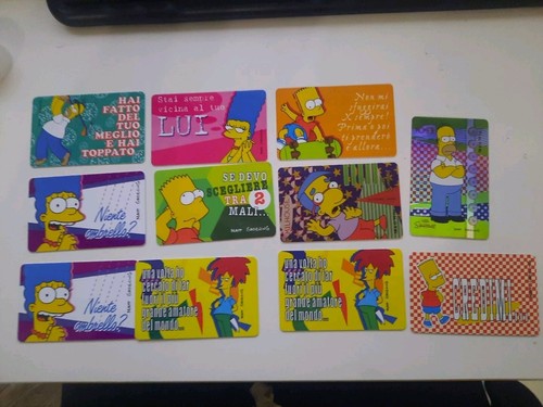 The simpson cards fox - fox, 1999