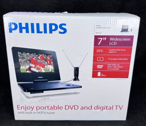 New philips pet729 7 - new, 7"