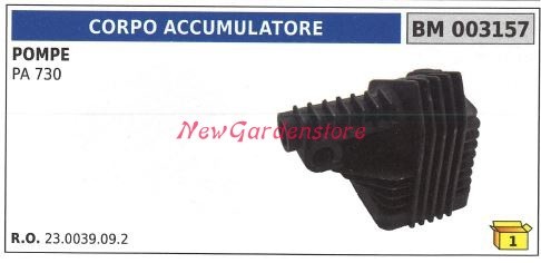 Corpo accumulatore universale - corpo,