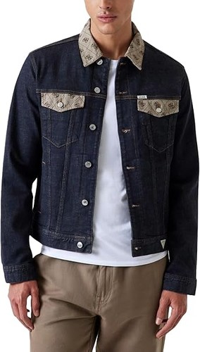 Guess dillon giubbotto jeans - guess,