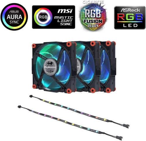 Aurora rgb kit ventole - aurora,