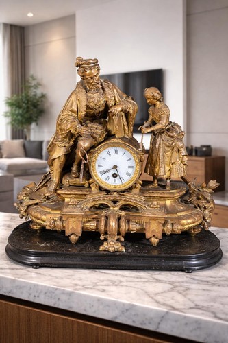 Orologio francese antimonio - francese, in