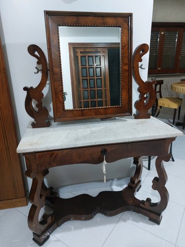 Consolle antica legno con - antica,
