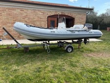 gommone Lomac in neoprene 5m con carrello da alaggio