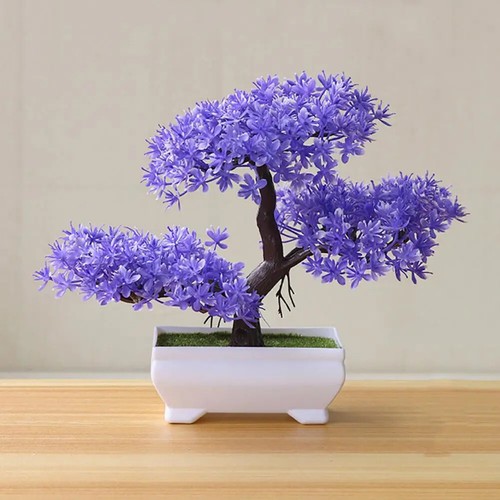 Welcoming pine bonsai - bonsai, fake