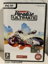  BURNOUT PARADISE ULTIMATE BOX DVD PC GIOCO con manuale