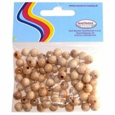Perle in legno naturale 8 mm