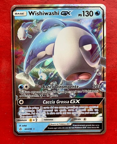 Lotto carte pokemon wishiwashi - lotto,