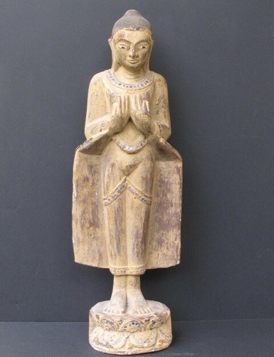 Grande budda legno - budda, in
