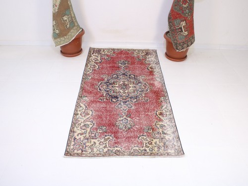Tappeto accento rosso - , 3x6
