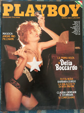 PLAYBOY ITALIA MARZO 1980 DELIA BOCCARDO BARBARA D'URSO STENMARK CLAUDI GIORDANI