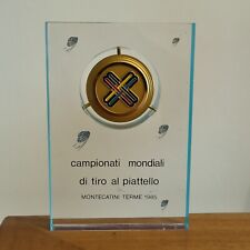 TROFEO Campionati Mondiali Di Tiro Al Piattello Montecatini Terme 1985