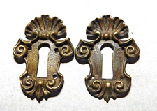 COPPIA BOCCHETTE,FUSIONE BRONZO LEVIGATO E BULINATO A MANO EMILIA-ROMAGNA'700-30