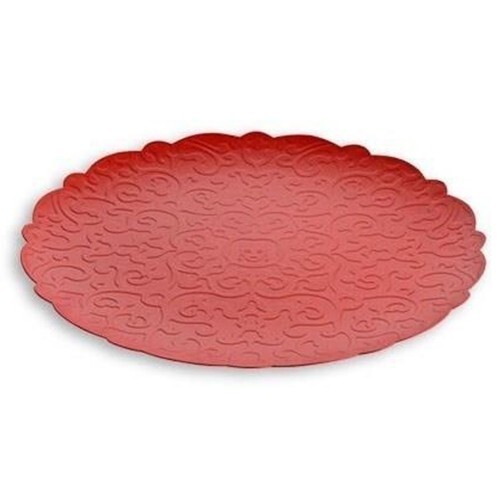 Vassoio rotondo rosso dressed - rotondo,