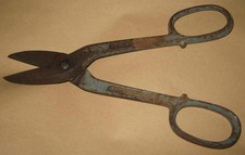 Arte/Antiquariato/Attrezzi/Utensili " FORBICI SARTORIA-POTATURA " In Ferro/1970