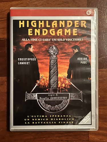 Dvd highlander endgame - dvd,