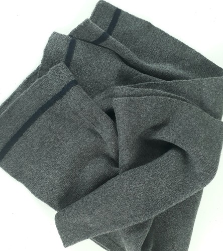 Vintage wool blend grey scarf - vintage,