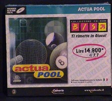 ACTUA POOL pc cd rom NEW