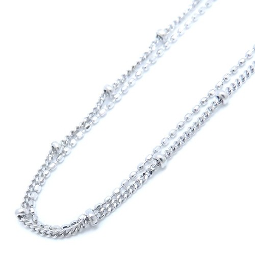 Collana doppio filo oro - collana,
