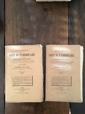 APPENDICE ALL'ARTE DI FABBRICARE G. CURIONI 3VOLL. TESTO E 3 VOLL TAVOLE