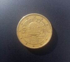 Moneta AUSTRIA 2002, 50 centesimi, da collezione 